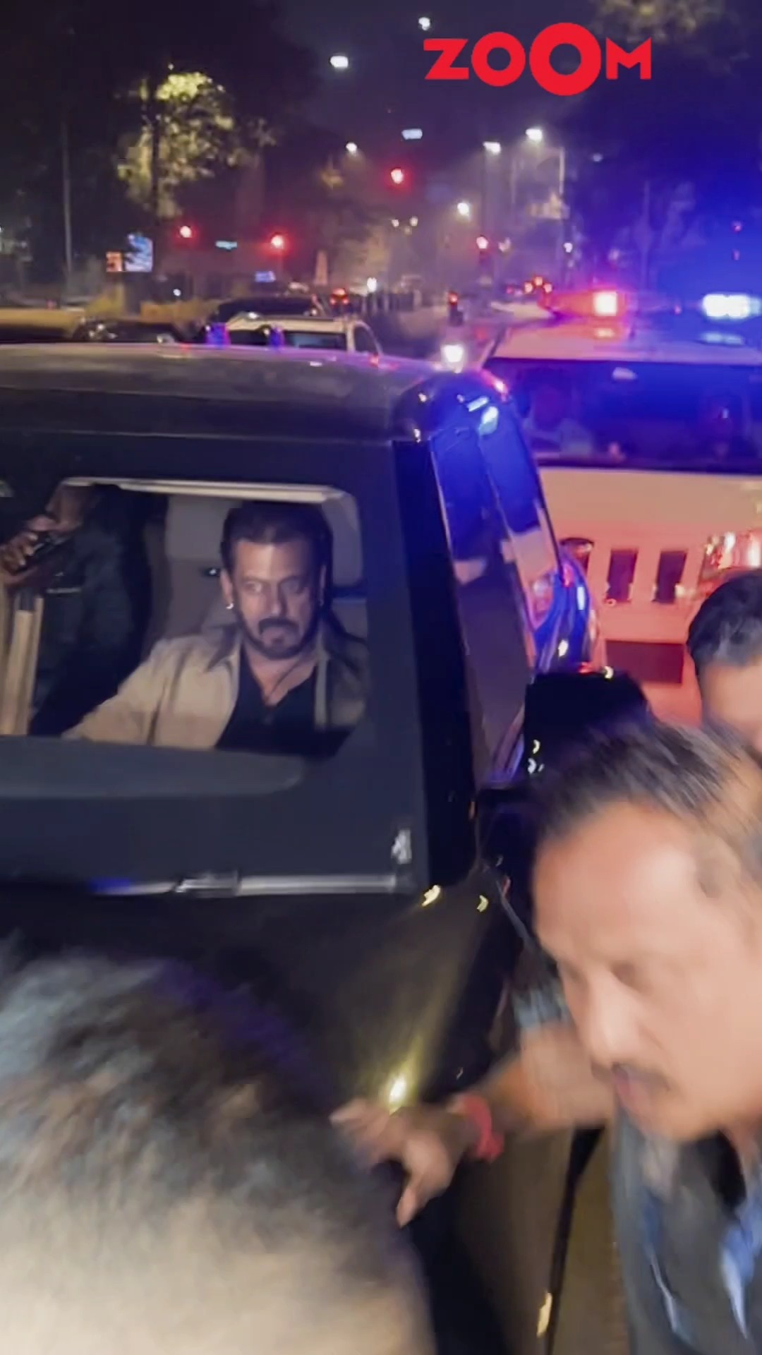 Salman Khan's SWAG entry with heavy security at Arpita's house for his midnight b'day bash? #shorts