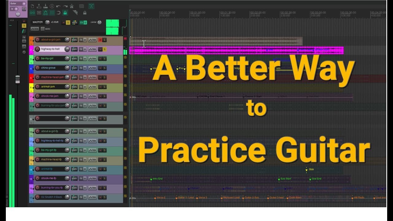 A Better Way to Practice Guitar - Use Reaper!