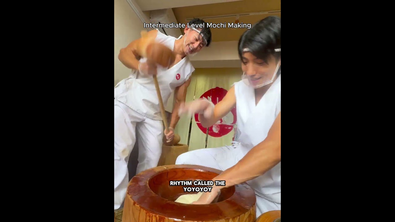 Разные уровни приготовления моти 