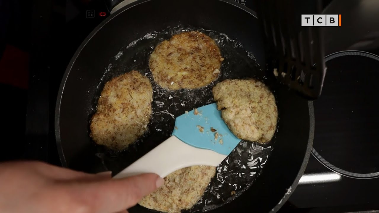 Котлеты из чечевицы и риса