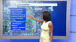 3 elevated CTA Loop stations to temporarily close for the next 2 weekends