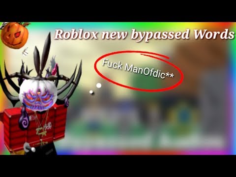 Roblox New Bypassed Words Working 2019 Youtube
