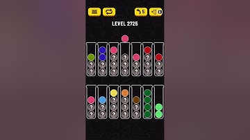 Ball Sort Puzzle - level.2725