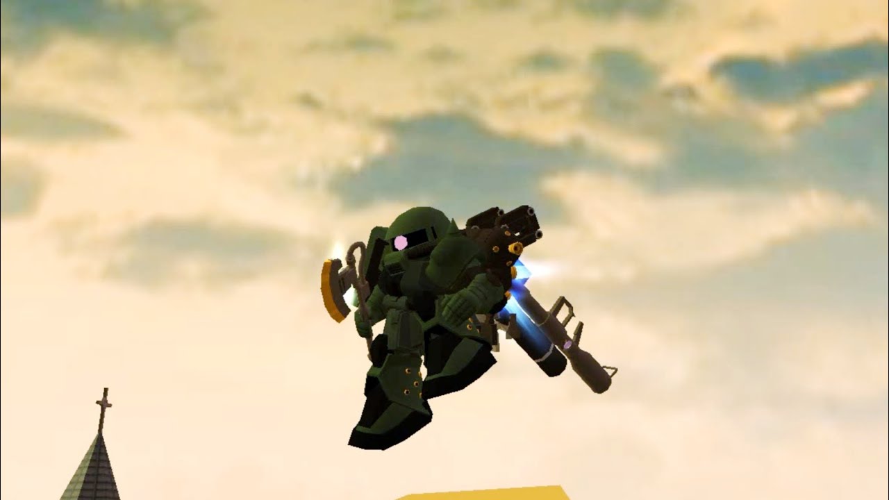 (SD건담캡슐파이터)ZAKU II (THUNDERBOLT VER)(2)