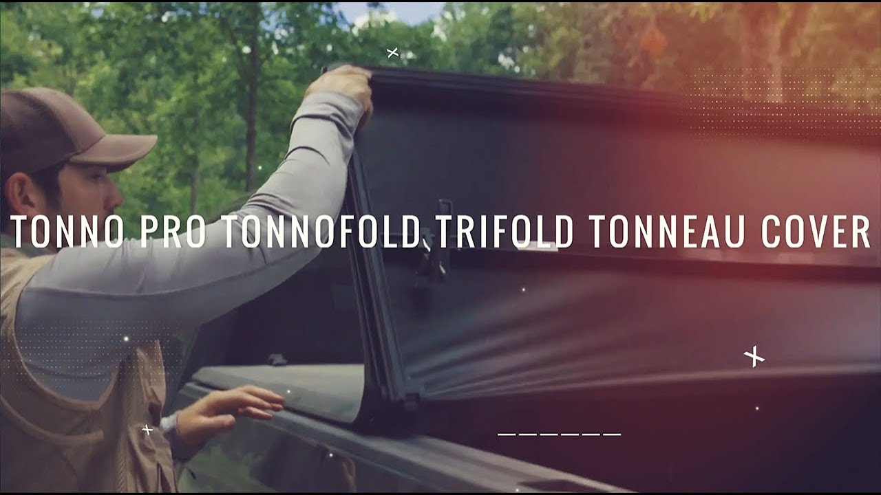 Tonnopro Tonnofold Tri Fold Tonneau Cover Folding Truck Bed Cover Autoanything