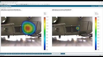 Simcenter Testlab Array Processing: Sound Power