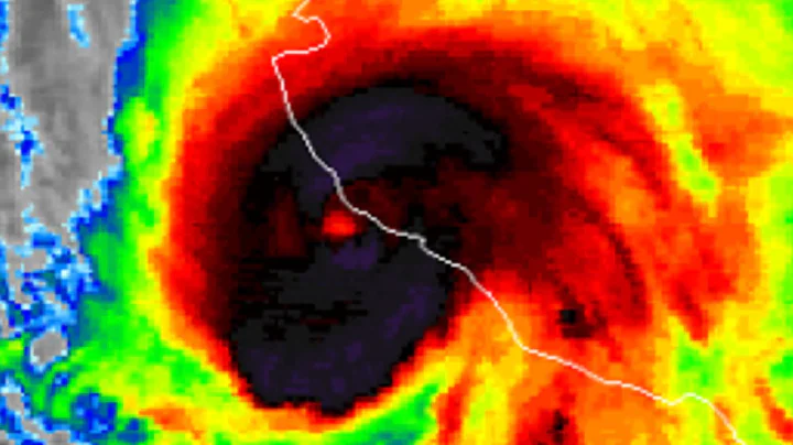 Hurricane PATRICIA Smashes Jalisco, Mexico (2015)