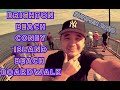 Бруклин жағажайында серуен | walk on the beach | прогулка на пляже