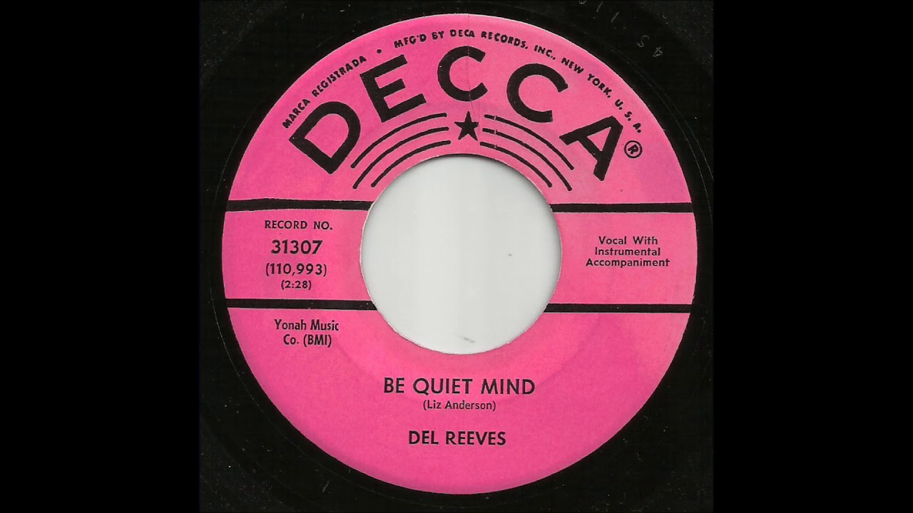 Del Reeves - Be Quiet Mind