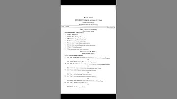 ou b.com computerized accounting 2025 Question paper/year wise