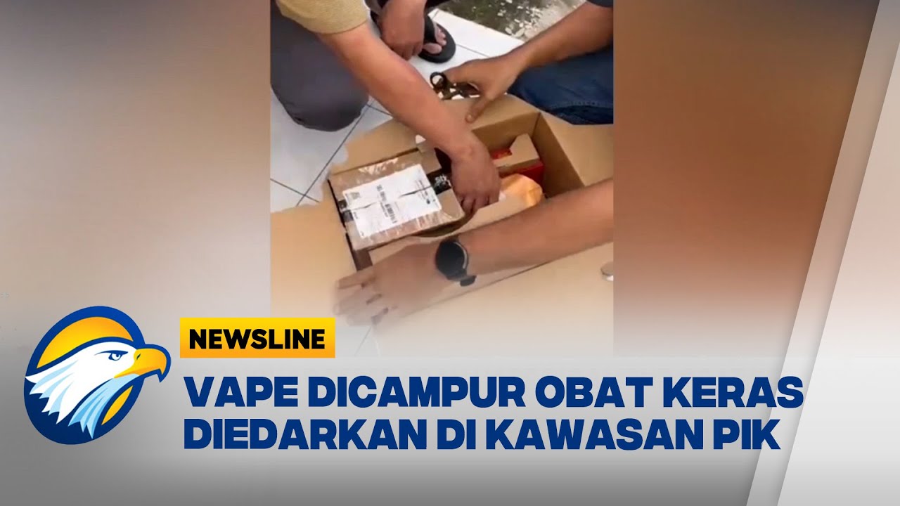 Polisi Bongkar Peredaran Vape Dicampur Obat Keras [Newsline]