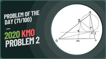 Problem of the Day | 2020 KMO Problem 2 | 10.8.2025 (DAY 71/100)