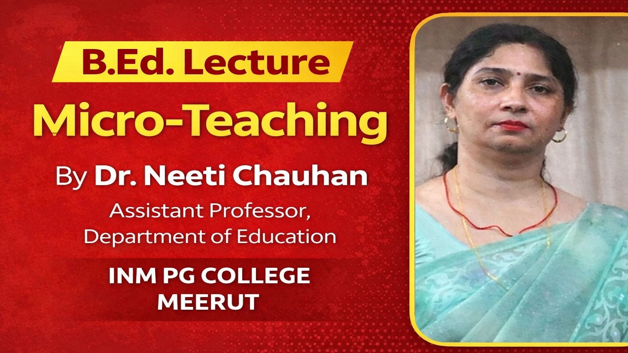 Lecture on Micro-Teaching