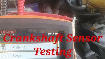 Crank Sensor Testing In Oscilloscope.