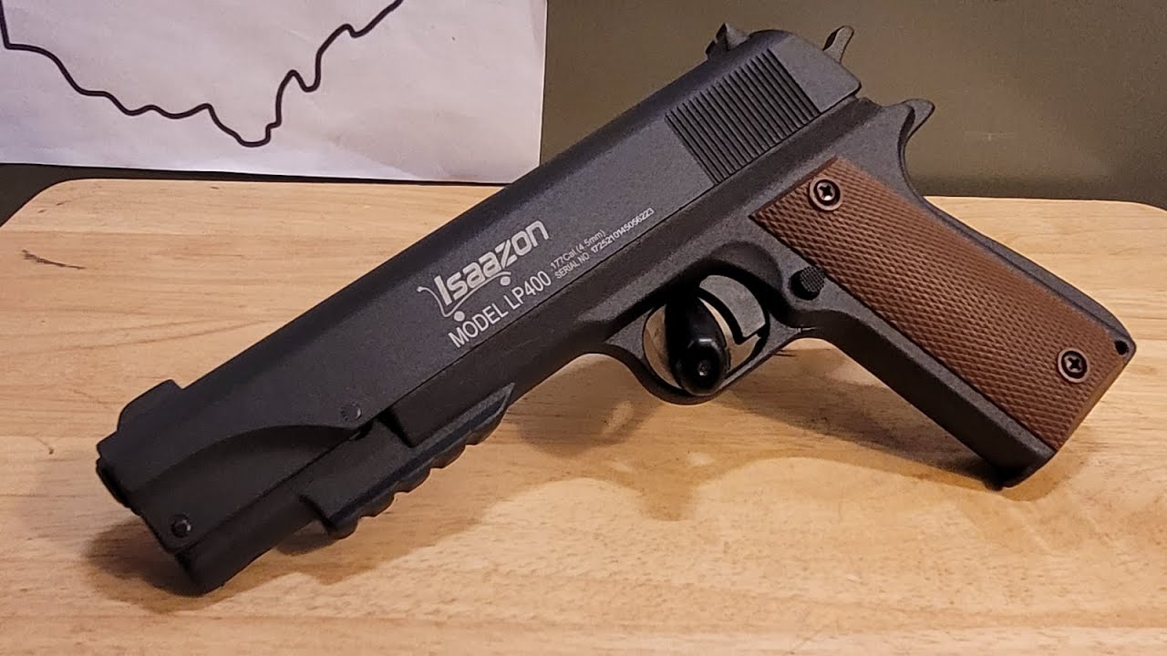 Пулевой пистолет ISAAZON LP400