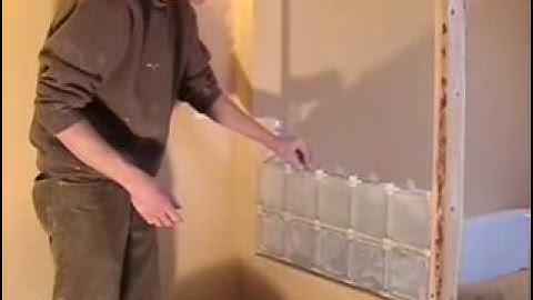 How to install Glass Blocks