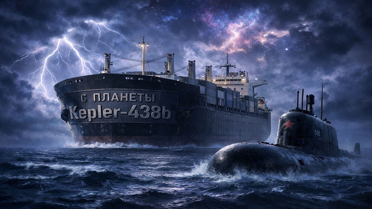 В 1983 ГОДУ В АТЛАНТИКЕ ВСТРЕТИЛИ СУДНО С ДРУГОЙ ПЛАНЕТЫ