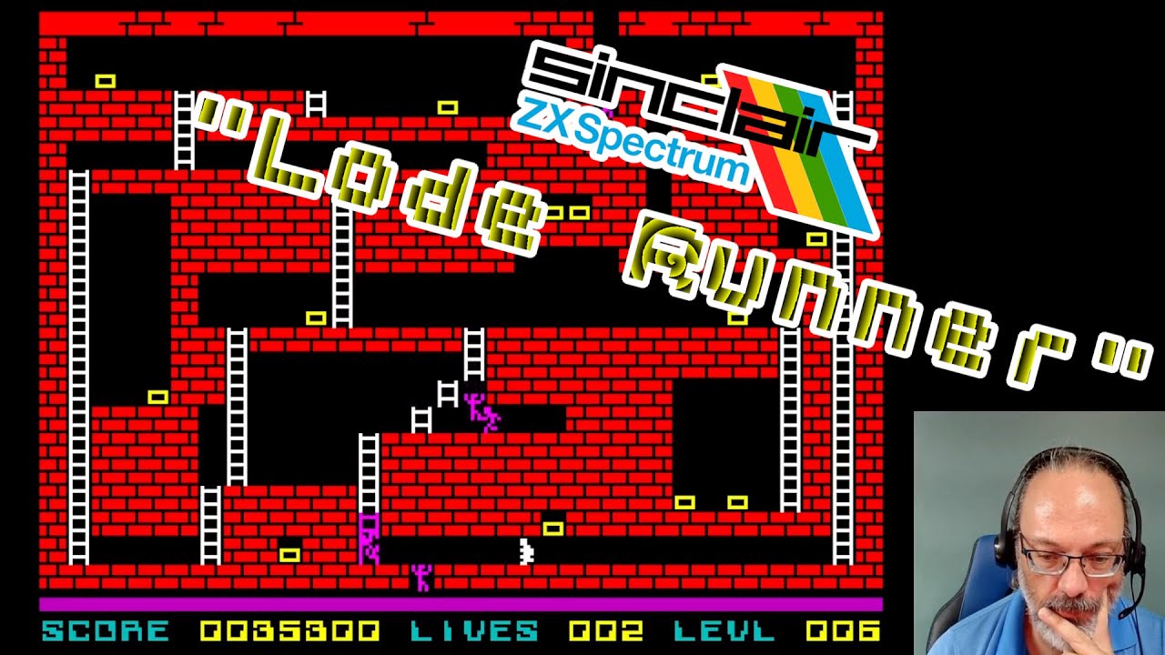 2006 ホウオウ PLAY ZX Spectrum Game Play, Lode Runner - YouTube