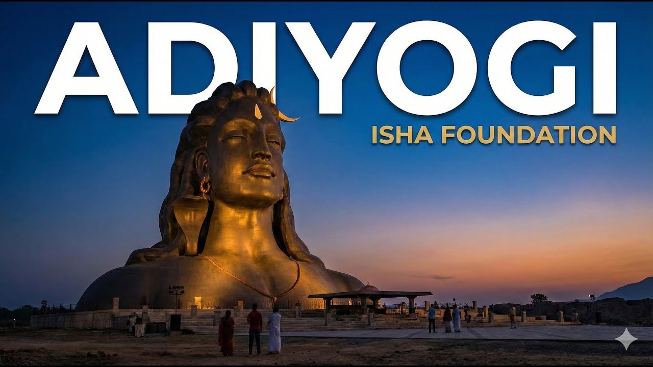 Adiyogi Coimbatore Travel Guide: 1D Budget Itinerary| Isha Foundation | Dhyanalinga | Shiva Statue