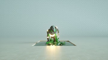 Cinema 4D Realflow The Viscous Solver / Octane Render / Free project