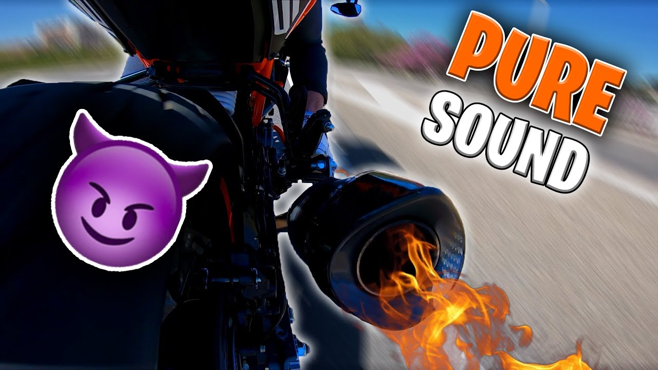 KTM 125 DUKE 2021 - PURE SOUND EXHAUST - UN SON D'ENFER 😈