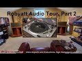 Robyatt Audio Tour Pt. 2, World's best turntable, EMT 927st, Art Dudley's Tonearm, Klipsch Lascalas