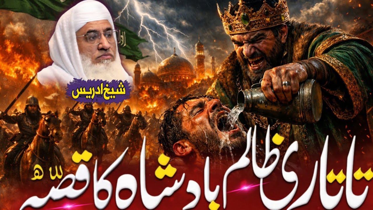 Tatari Zalim Badshah Ka Dardnaak Anjaam | Molana Sheikh Idrees Sahib Pashto Bayan