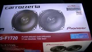 PIONEER / carrozzeria　TS-F1720S CARROZZERIA PIONEER TS-F1720 6.7 inch 2-Way Speaker TS