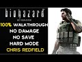 Resident evil remaster 100 walkthrough no damage no save hard mode chris redfield