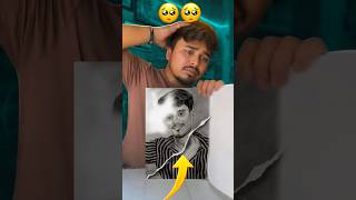 Oder Lena Bhari Pad Gaya 🥺😭 #shorts #art #sketch #commissionwork #artist #potrait