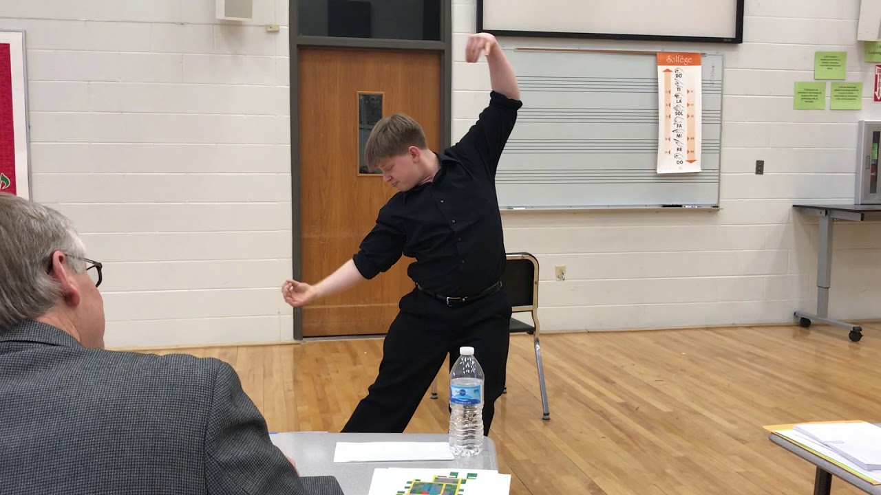 Logan Hanson "You Won't Succeed On Broadway" from Spamalot