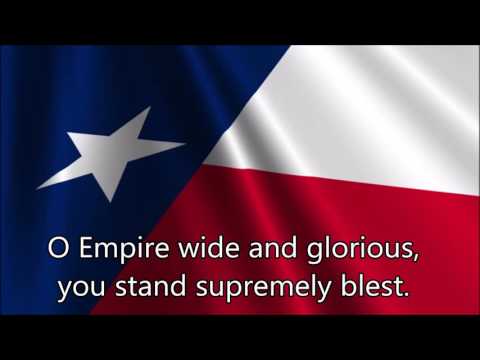 State Song Of Texas Texas Our Texas 