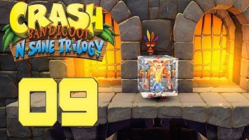 Crash Bandicoot N. Sane Trilogy (PS4)[Blind] Part 9 (Slippery Climb)