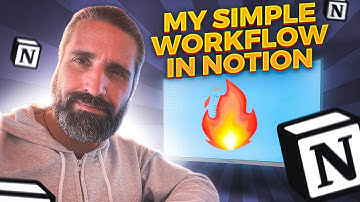 My Simple Notion Workflow For Content Creators (Increase Productivity & Creativity)