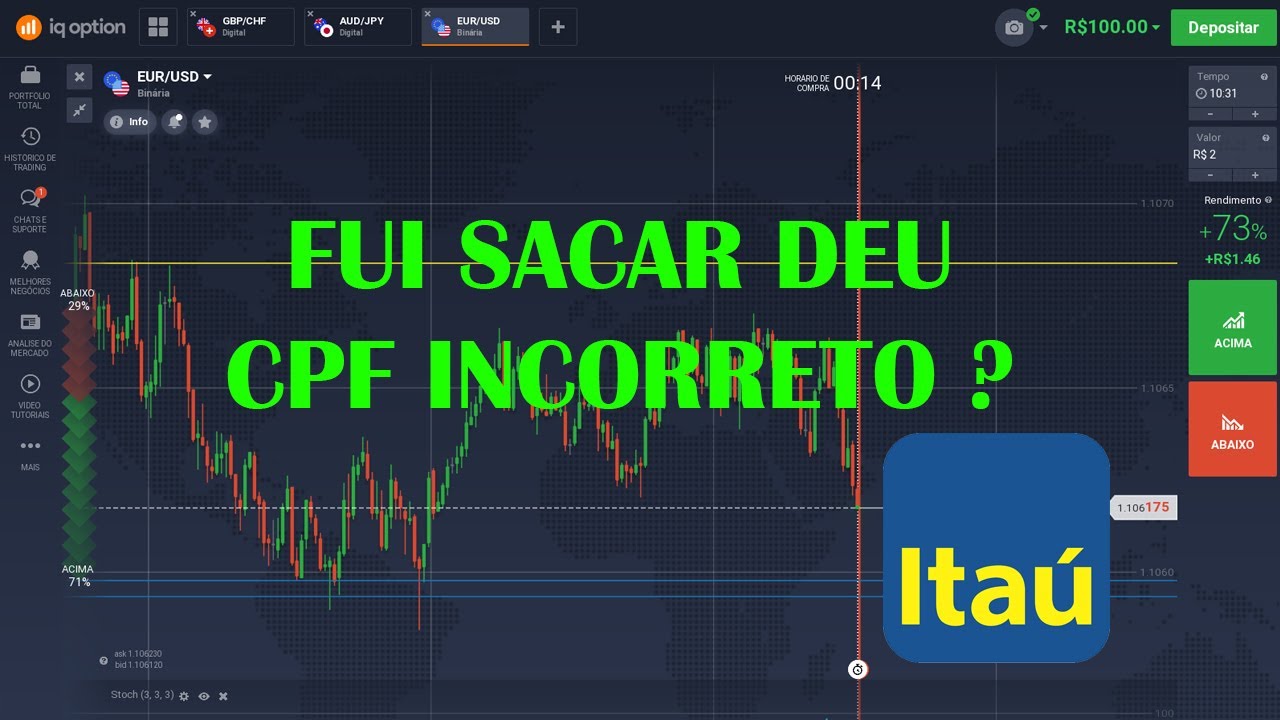 Não Estou Conseguindo Entrar Na Iq Option