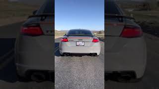 Audi TTRS Stage 2 Launch Control Rear View #Shorts