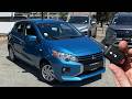 Sapphire Blue 2024 Mitsubishi Mirage ES Space Star