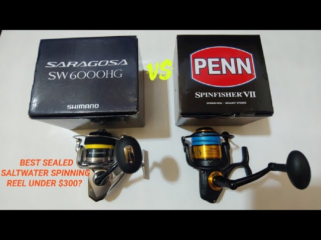 Shimano Saragosa SWA 2020 VS Penn Spinfisher 7 2023 