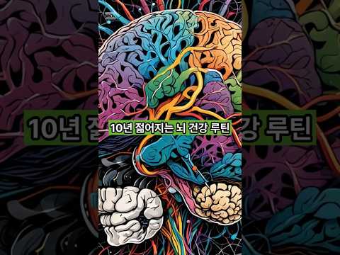 10년 젊어지는 뇌 건강루틴 #노년건강 #shorts