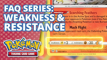 Weakness & Resistance ➕|➖ Learn to Play the Pokémon TCG