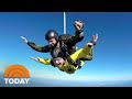 Watch Jenna Bush Hager Skydive LIVE on TODAY
