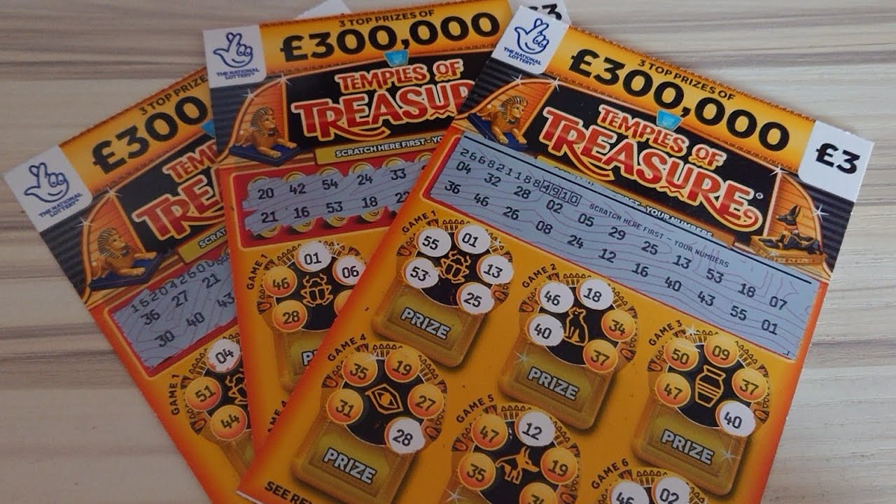 Temples Of Treasure Scratch Cards National Lottery UK National