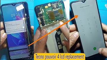 Tecno Pouvoir 4 (LC7)  Lcd Replacement | disassembly Teardown screen restoration