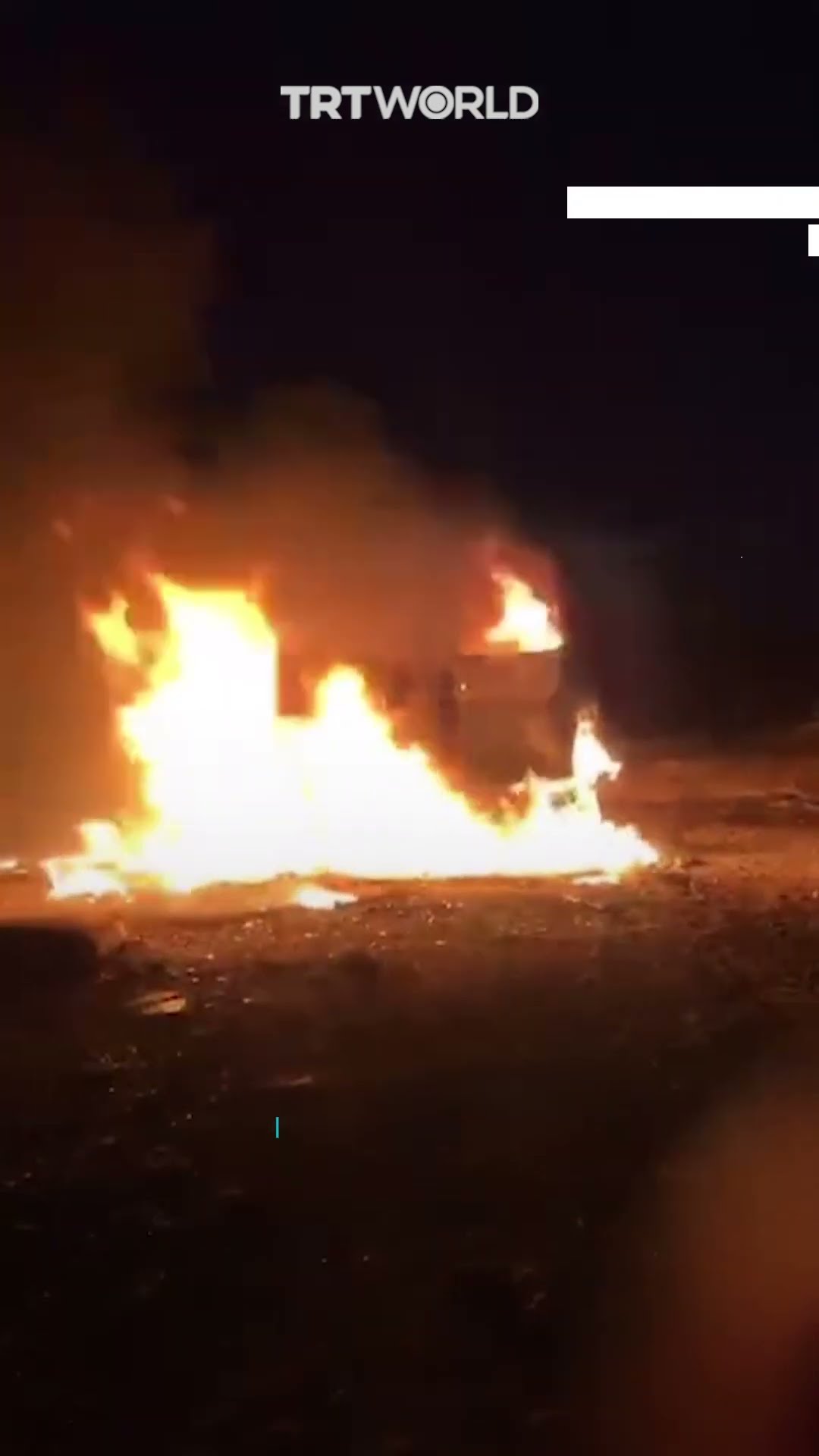 Illegal Israeli settlers set vehicle on fire in Hebron, occupied West Bank