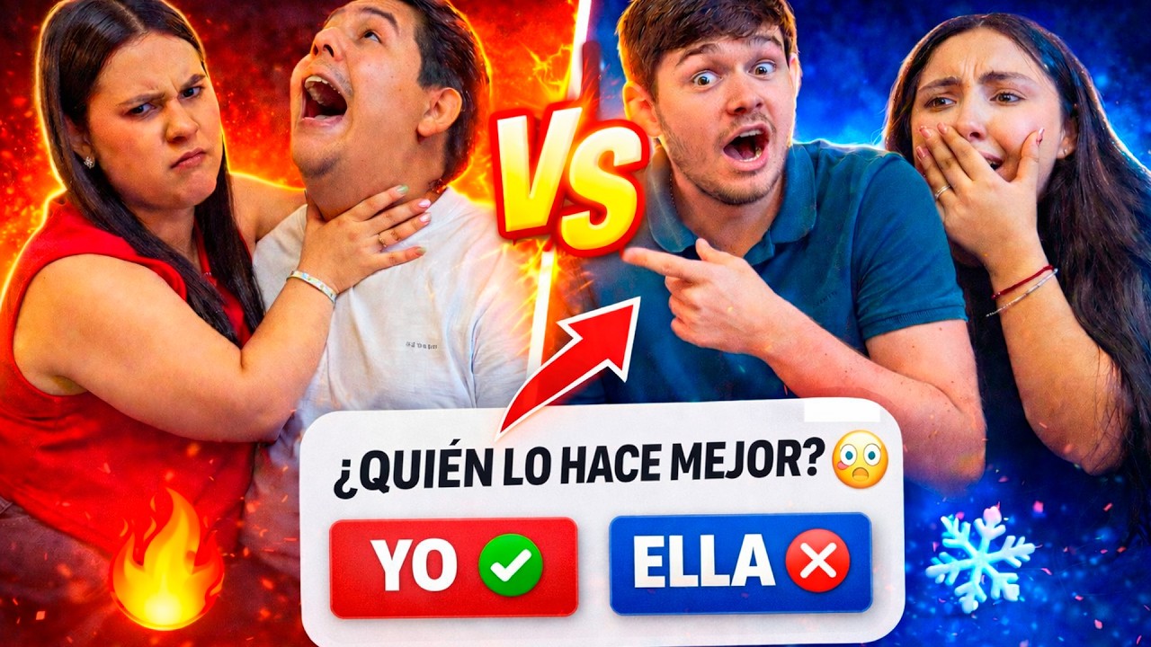 ¿QUIÉN LO HACE MEJOR?… SU PAREJA RESPONDIÓ 😳
