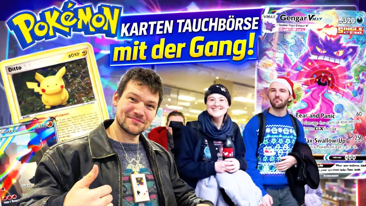 Pokemon Karten Tauschbörse - Mit der Gang (Folge 37)