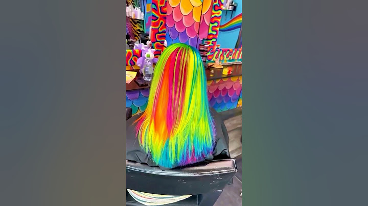 🌈 Gökkuşağı Saçlarımı Görünce Herkes Şaşırdı! 😍