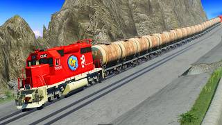 Oddly Satisfying Railroad Accidents Derailments ✅ BEAMNG.Drive LIVE STREAM