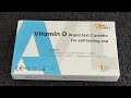 Vitamin D home test kit (I try)
