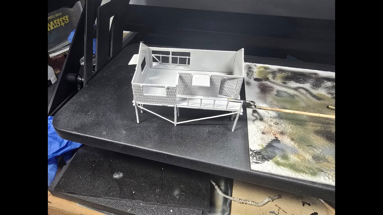 Airfix Jungle Outpost - YouTube